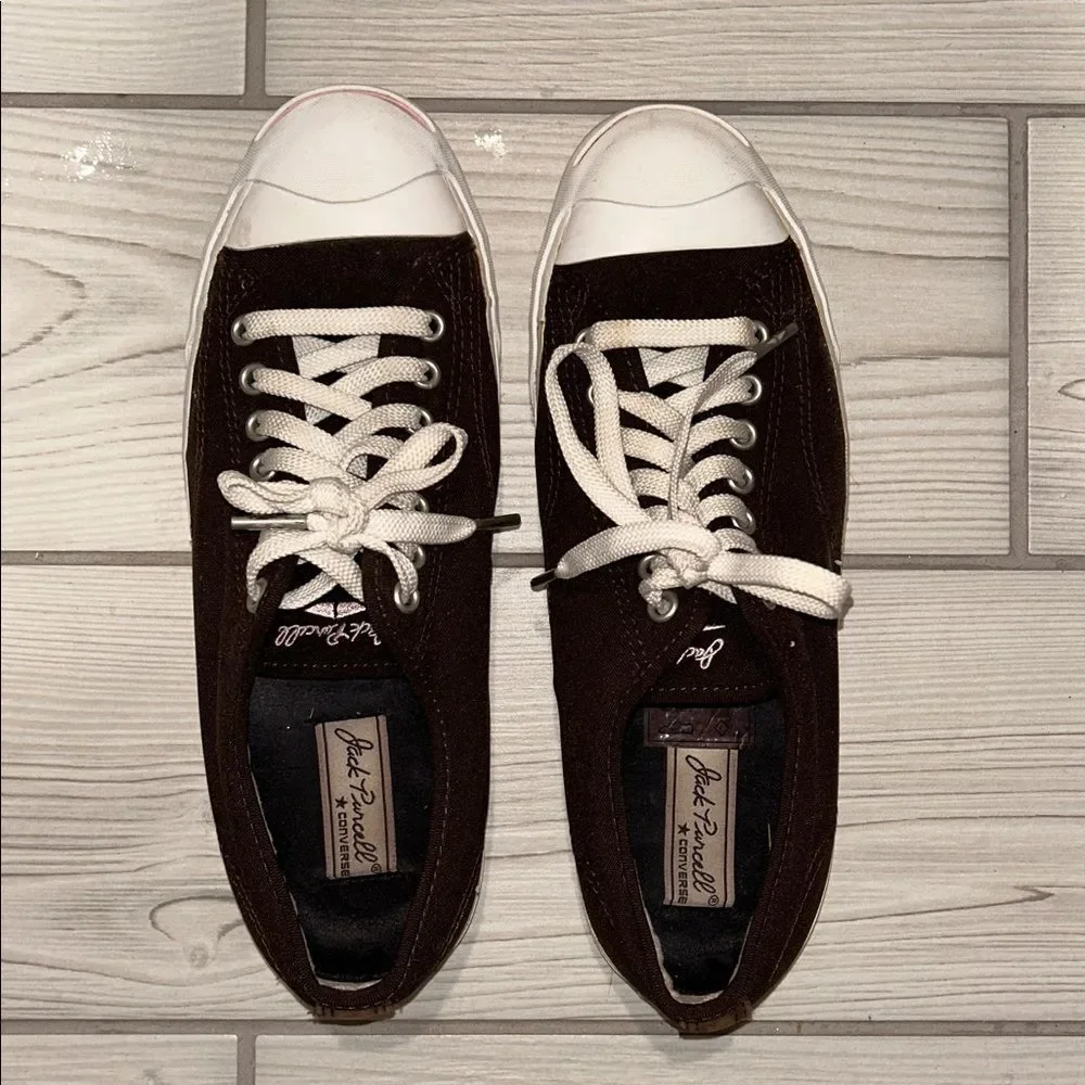 Very Rare Converse Jack Purcell Sneakers Brown Low Top Sneakers Size 8